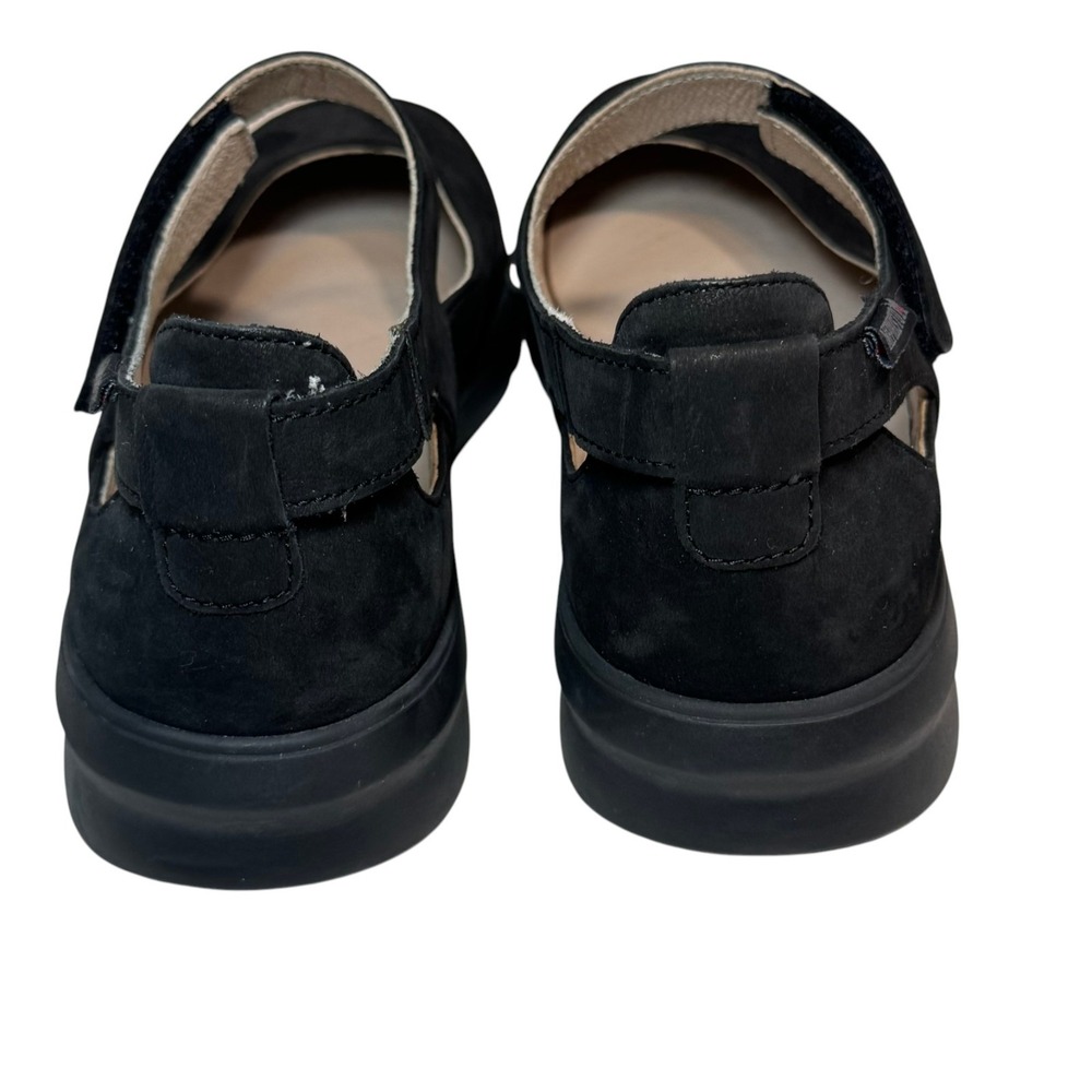Mephisto Marsia Black Nubuck Mary Jane Flats Womens 8.5 New $269 - Picture 8 of 9